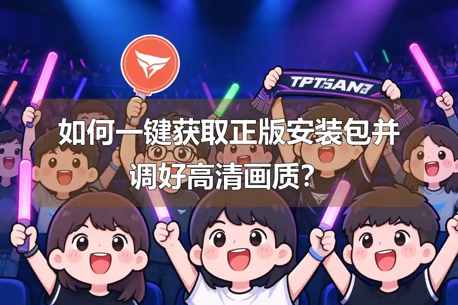 如何一键获取正版安装包并调好高清画质?